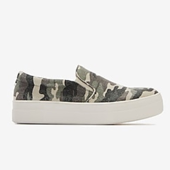 Steve Madden Camo Gills-C Platform Sneakers - Size 8 - Picture 1 of 9